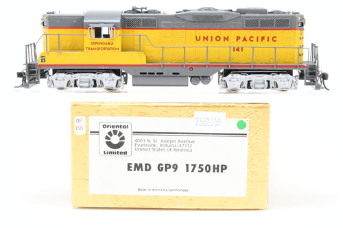 HO Brass Oriental Limited UP - Union Pacific EMD GP9 1750 HP Custom Painted No. 141