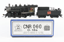 Load image into Gallery viewer, HO Brass VH - Van Hobbies CNR - Canadian National Railway O-18a 0-6-0 Switcher Custom Painted No. 7462
