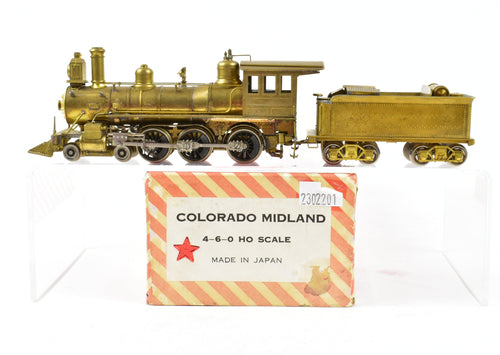 HO Brass MEW - Model Engineering Works CM - Colorado Midland 4-6-0 Ten Wheeler Upgraded Drive