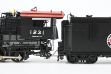 Load image into Gallery viewer, HO Brass CON W&amp;R Enterprises GN - Great Northern F-8 2-8-0 FP Black No. 1231 Version 1
