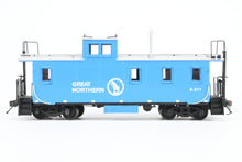 Load image into Gallery viewer, HO Brass OMI - Overland Models, Inc. GN - Great Northern 30' All Plywood Caboose FP Big Sky Blue No. X211
