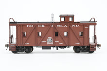Load image into Gallery viewer, HO Brass OMI - Overland Models, Inc. CRI&amp;P - Rock Island Outside Braced Wood Caboose 2001 Run FP No. 17812 Boxcar Red

