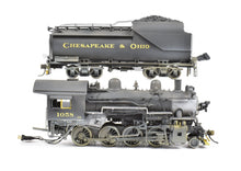 Load image into Gallery viewer, HO Brass OMI - Overland Models C&amp;O - Chesapeake &amp; Ohio G-9 2-8-0 CP &amp; Weathered, No. 1058

