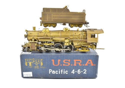 HO Brass PFM - United USRA - United States Railway Administration Various Roads 4-6-2 Light Pacific