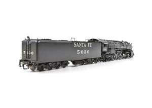 HO Brass GOC - Global Outlet Corp. ATSF - Santa Fe 5011 Class 2-10-4 Texas FP No. 5030 AS-IS SEE PHOTOS