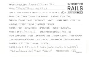 HO CON Rapido Trains, Inc. CNR – Canadian National Railwa Via Rail Tempo Train w/ Two Extra Cars FP