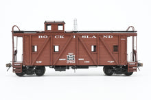 Load image into Gallery viewer, HO Brass OMI - Overland Models, Inc. CRI&amp;P - Rock Island Outside Braced Wood Caboose 2001 Run FP No. 17812 Boxcar Red
