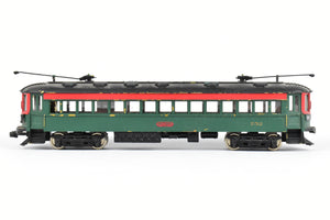 HO Brass Suydam CNS&M - North Shore Line  737T "Skokie" Steel Interurban Coach Unpowered Trailer  CP No. 752