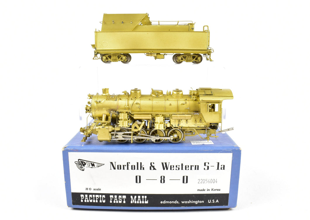 HO Brass PFM - Pacific Fast Mail N&W - Norfolk & Western S-1a 0-8-0 Switcher