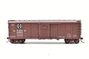 HO Brass Pecos River Brass ATSF - Santa Fe Bx-6 Boxcar w/Ajax Brake Wheel and AB Brake System CP #120530