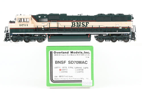 HO Brass CON OMI - Overland Models, Inc. BN - Burlington Northern SD70MAC FP No.9711