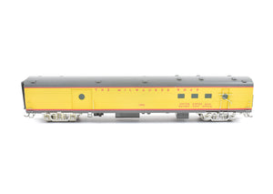 HO Brass Soho MILW - Milwaukee Road #1208 Baggage-RPO Custom Painted