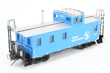 Load image into Gallery viewer, HO Brass OMI - Overland Models, Inc. GN - Great Northern 30' All Plywood Caboose FP Big Sky Blue No. X211
