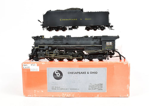 HO Brass PSC - Precision Scale Co. C&O - Chesapeake & Ohio K-4 2-8-4 Kanawha #2757
