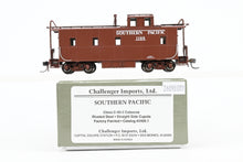 Load image into Gallery viewer, HO Brass CON CIL - Challenger Imports SP - Southern Pacific Riveted Steel Caboose Straight Side Cupola Class C-40-3 FP No. 1166
