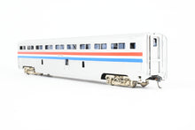 Load image into Gallery viewer, HO Brass Hallmark Models Amtrak Former Santa Fe High Level Transition Chair Car 528 Series Custom Painted
