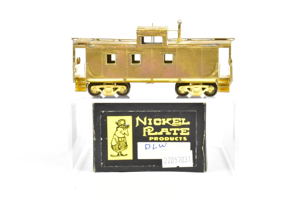HO Brass NPP - Nickel Plate Products DLW - Delaware Lackawanna & Western Caboose