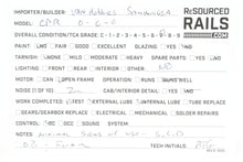 Load image into Gallery viewer, HO Brass VH - Van Hobbies CPR - Canadian Pacific Railway 0-6-0 U-3e Switcher
