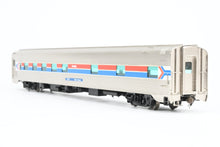 Load image into Gallery viewer, HO Brass Cascade Models Amtrak Ex. AT&amp;SF - Santa Fe Budd Pine Series 10RMT-6DBR Sleeper w/o Skirt Pro-Painted “Pine Crest&quot;
