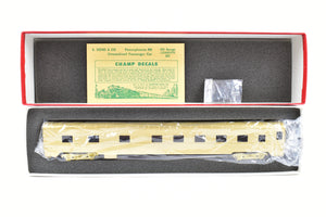 HO Brass Soho PRR - Pennsylvania Railroad Cascade Series 10-5 PS Sleeper Unpainted