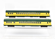 Load image into Gallery viewer, HO Brass NPP - Nickel Plate Products C&amp;NW - Chicago &amp; Northwestern 2-Car Coach Set Pro-Painted
