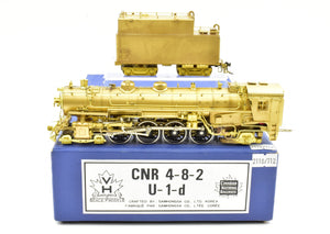 HO Brass CON VH - Van Hobbies CNR - Canadian National Railway 4-8-2 Class U-1-d Mountain