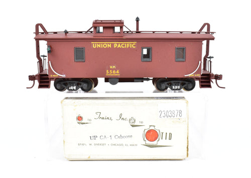 HO Brass Trains Inc. UP - Union Pacific CA-1 Wood Caboose Custom Painted