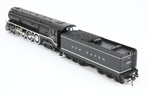 HO Brass Hybrid BLI - Broadway Limited Imports NH - New Haven 4-6-4 I-5 FP No. 1401 SoundTraxx Tsunami2 DCC/Sound