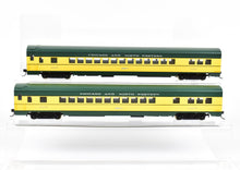 Load image into Gallery viewer, HO Brass NPP - Nickel Plate Products C&amp;NW - Chicago &amp; Northwestern 2-Car Coach Set Pro-Painted
