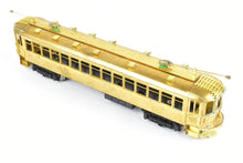 Load image into Gallery viewer, HO Brass Suydam CNS&amp;M - North Shore Line 737T "Skokie" Steel Interurban Coach Unpowered Trailer
