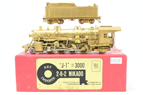 HO Brass Key Imports NYNH&H - New Haven 3000 Class J-1 2-8-2 Mikado