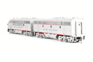 HO Brass CON DVP - Division Point CB&Q - Burlington Route EMD F3A/B Set Factory Painted No. 9960-A (No number on the "B" Unit)