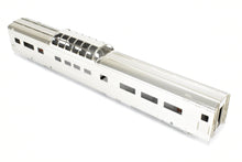 Load image into Gallery viewer, HO Brass Hi-Country Brass CB&amp;Q/WP/D&amp;RGW - California Zephyr Dome-Coach Plated With Conductor&#39;s Window
