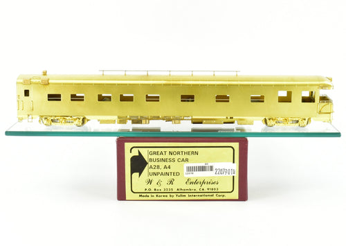 HO Brass CON W&R Enterprises GN - Great Northern Business Car A28, A4