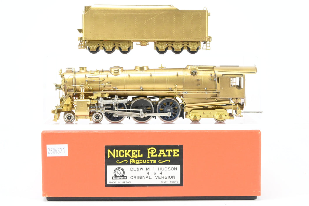 HO Brass NPP - Nickel Plate Products DL&W - Lackawanna Class M-1 4-6-4 Hudson Original Version