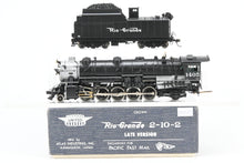 Load image into Gallery viewer, HO Brass CON PFM - United D&amp;RGW - Denver &amp; Rio Grande Western 2-10-2 Late Version F-81 Pro-Painted No. 1405
