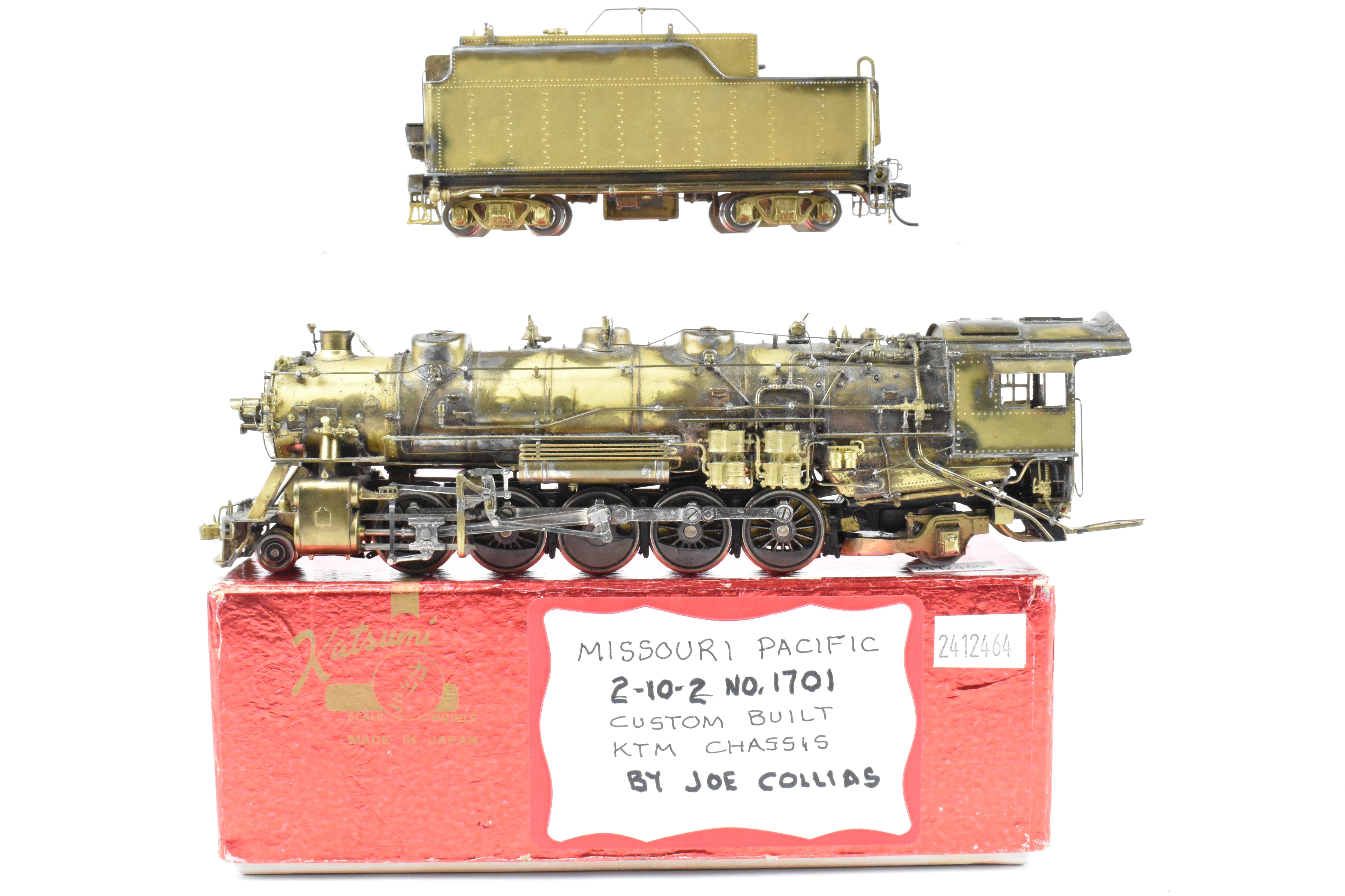 HO Brass Joe G. Collias Scratch Built MP - Missouri Pacific