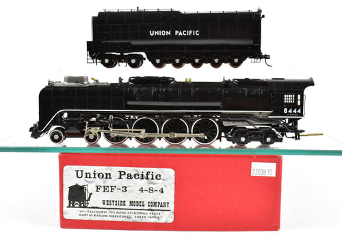 HO Brass Westside Model Co. UP - Union Pacific Class FEF-3 4-8-4 Custom painted 8444