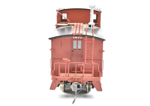 HO Brass W&R Enterprises NP - Northern Pacific 24' Wood Caboose #1600 Series Version 3 Painted