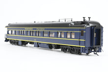 Load image into Gallery viewer, HO NEW Brass NBL - North Bank Line WP - Western Pacific Business Car #101 Blue w/ Yellow Stripe
