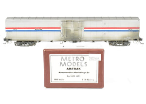 HO Brass Metro Models Amtrak Merchandise Handling Car CP No. 1470, Light to Moderate Weathering