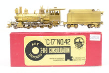 Load image into Gallery viewer, HOn3 Brass Key Imports RGS - Rio Grande Southern C-17 No. 42 2-8-0 Consolidation
