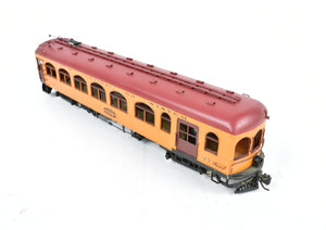 HO Brass GSB Rail Associates ITS - Illinois Traction Service Tangerine Flyer Powered Coach #273 Painted
