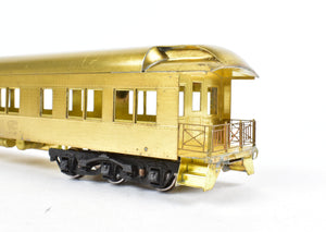 HO Brass Lambert Various Roads Heavyweight 10 Section Lounge Observation with Central Valley Trucks
