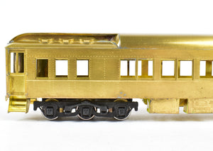 HO Brass Lambert Various Roads Heavyweight 10 Section Lounge Observation with Central Valley Trucks