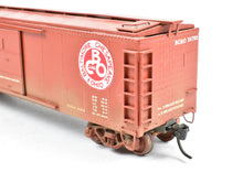 Load image into Gallery viewer, HO Brass - Lambert PRR - Pennsylvania Railroad X-29 Boxcar Custom Painted For Fictional Railroad
