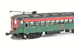 HO Brass Suydam CNS&M - North Shore Line  737T "Skokie" Steel Interurban Coach Unpowered Trailer  CP No. 752