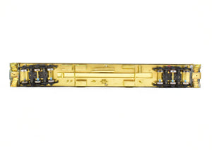 HO Brass Lambert Various Roads Heavyweight 10 Section Lounge Observation with Central Valley Trucks