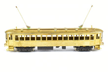 Load image into Gallery viewer, HO Brass Suydam CNS&amp;M - North Shore Line 737T "Skokie" Steel Interurban Coach Unpowered Trailer
