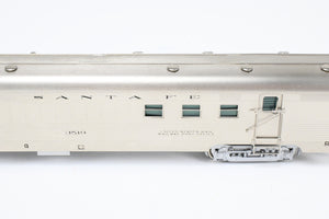 HO Brass TCY - The Coach Yard #1221 ATSF - Santa Fe 1953 Budd Lightweight Baggage - Mail Storage Car